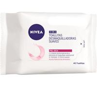 Nivea 3 En 1 Lingettes nettoyantes douces 40 unités
