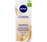 Nivea 5en1 BB Crème Jour IP15 24h Hydratation Light 50ml
