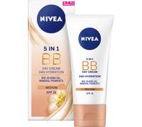 Nivea 5en1 BB Crème Jour IP15 24h Hydratation Medium 50ml