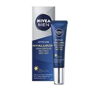 Nivea - Active Age Hyaluron - Soin Contour Des Yeux Anti-Âge Acide Hyaluronique Crème Soin Visage Homme 15 Ml