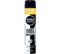 Nivea - Antiperspirant pour hommes Black & White Original - 200ml