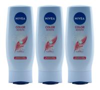 Nivea Après-shampoing-conditionneur Coloris Protection 3 X 200ml pour Coloré Ou