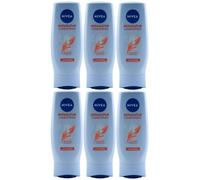 Nivea Après-Shampooing Réparation Crème 6 x 200 ml Cheveux Abîmés
