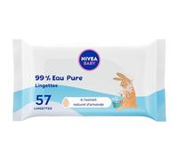 NIVEA BABY Pure Water lingettes humides rafraîchissantes 57 pcs