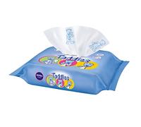 NIVEA Baby Lingettes Toddies (12 x 60 pces), lingettes nettoyantes bébé & nourrisson, lingettes hypoallergéniques visage, fesses et mains pour bébé, testées cliniquement