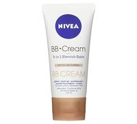 Nivea BB Cream, 5-in-1 Blemish Balm Moyen à Foncé, 1 boîte (1 x 50 ml)