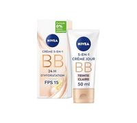Nivea BB Crème 5-en-1 Teinte Claire – Huile de jojoba bio & pigments minéraux – 50 ml