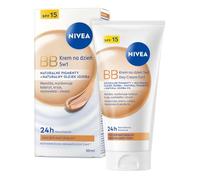 NIVEA Crème de jour BB hydratante 24h SPF15 – teintée peaux moyennes-foncées