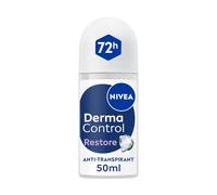 NIVEA - Bille Féminin Derma Control Restore - Déodorant Femme 72H Anti-Transpirant Aisselles - Anti-Irritations - Acide Hyaluronique & Vitamine E - 0% Alcool - Peaux Sensibles - 50 ml