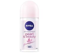 NIVEA Bille Pearl & Beauty (1 x 50 ml), déodorant femme protection 48 heures, anti transpirant aisselles enrichie en extraits de perles et au parfum délicat, antitranspirant sans alcool