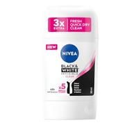 Nivea Black & White Invisible Clear anti-transpirant solide 50 ml