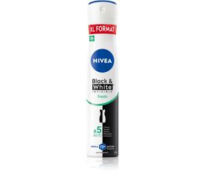 NIVEA Black & White Invisible Fresh + Antibacterial spray anti-transpirant pour femme 200 ml