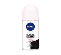 NIVEA Black & White Invisible Original Lot de 6 flacons de 6 flacons de 50 ml anti-transpirants pour peau douce avec parfum, déodorant roll-on pour protéger les vêtements