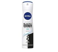 Nivea Black & White Invisible Pure Deodorant Spray - 6 x 150 ml