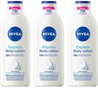 Nivea Body Lotion 72h hydratation rapide 400ml pack de 3