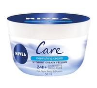 Nivea Care Soin Intensif Crème pour le corps & le visage, Pack de 4 pots (4 x 50 ml),