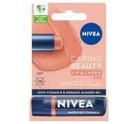 NIVEA Caring Beauty Rouge à lèvres nourrissant 3 en 1 Nude 4,8 g