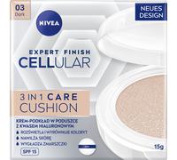 NIVEA Hyaluron Cellular Filler Cushion fond de teint en coussin 3 en 1 teinte 03 Dark 15 g