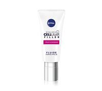 NIVEA Cellular Éclat Fluide Teinté +Couvrance FPS15 (1x40 ml), crème anti-âge enrichie en Acide Hyaluronique & micro-pigments, soin visage femme pour toute peau