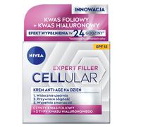 NIVEA Hyaluron Cellular Filler crème de jour raffermissante SPF 15 50 ml