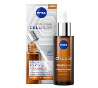 NIVEA Cellular Expert Filler Sérum Éclat à la Vitamine C (1x 30 ml) - Sérum visage enrichi en Vitamine C & E et Acides Aminés - Soin concentré pour un teint lumineux