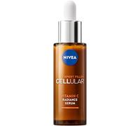 NIVEA CELLULAR Expert Filler Vitamine C Radiance Sérum de soin léger avec vitamine E Soin du visage pour rides lissées et peau radieuse 30 ml