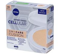 Nivea CELLular Expert Finish 3 in 1 Care Cushion 02 Medium Maquillage 15 g