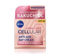 NIVEA Cellular Expert Lift Crème de jour anti-âge 50 ml, crème anti-rides au bakuchiol pur et deux types d'acide hyaluronique, crème de jour pour femme, crème visage anti-âge