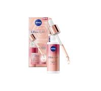 NIVEA Cellular Expert Lift Sérum visage effet liftant 3 zones (1 x 30 ml), Soin visage anti-rides concentré en Bakuchiol, Sérum anti-âge pour visage, cou & décolleté