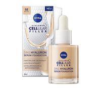 NIVEA Cellular Filler Fond de teint 3 en 1 à l'acide hyaluronique Medium 30 ml