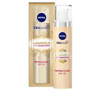 NIVEA Cellular LUMINOUS 630 Fluide Teinté Anti-Taches SPF 20 Double Correcteur (40 ml), Crème Correctrice de Taches, Anti-cernes Visage pour Peau Lumineuse
