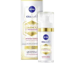 NIVEA Cellular LUMINOUS630 Sérum intensif anti-taches pigmentaires (30 ml), soin du visage à l'acide hyaluronique pour un teint plus uniforme et éclatant, sérum contre les taches pigmentaires