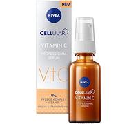 NIVEA Cellular Professional Sérum Vitamine C (30 ml), sérum hydratant à la vitamine C, sérum anti-rides pour un teint plus uniforme et plus éclatant