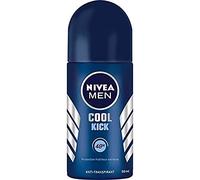 Nivea Cool kick, anti-transpirant 24h, protection fraîcheur extrême, formule cool-care - Le roll-on de 50ml