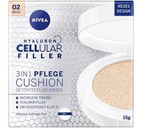 NIVEA Coussin de soin anti-âge 3 en 1 pour coloration et hydratation naturelles - Pour peaux moyennes - 15 ml