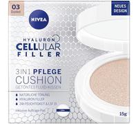 Nivea Fond de teint cushion 3-en-1 acide hyaluronique anti-rides teinte foncée 15 g