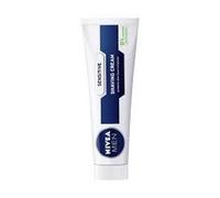 NIVEA Crème de rasage pour homme sensible conçue pour les peaux sensibles, avec système Active Comfort System, chamamélis, et crème Nivea pour un rasage confortable et doux de 100 ml (lot de 4)
