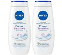 Nivea Crème de Douche Sensitive 1+1 GRATUIT Gel 2x250 ml