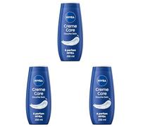 NIVEA Crème de douche Soin (1 x 250 ml), enrichie à l’Huile de pépin de Raison & Amande douce, Soin corps hydratant qui nettoie respecte et renforce le microbiome pour peaux sèches (Lot de 3)