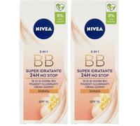 NIVEA Crème Hydratante Couleur Dorée 50 Ml.86701 Crèmes Pour Le Visage Et Des Masques (Lot de 2)