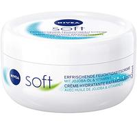 NIVEA Crème hydratante douce et rafraîchissante (50 ml), crème nourrissante avec vitamine E et huile de jojoba - Crème pour la peau à absorption rapide
