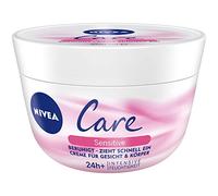 NIVEA Crème pour le corps et le visage - Pot de 200 ml - Care Sensitive