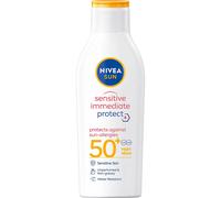 Nivea Crème Solaire Sensitive Immediate Protect Sun-allergy Spf 50+ 200 Ml