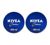 NIVEA Crème visage, corps & mains (1 x 150 ml), crème hydratante à la texture onctueuse enrichie en Eucerit, soin hydratant multiusage pour toute la famille (Lot de 2)