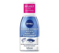 Nivea Démaquillant double effet pour les yeux - 125 ml - Pour zone sensible des yeux - Nettoyant visage - Extrêmement imperméable