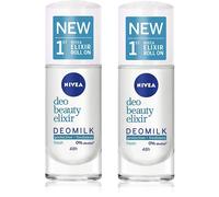 Nivea Deo milk Fresh RollOn Deo Beauty Elixir 40 ml x 2 packs - 3490