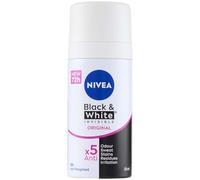 Nivea Minisize Lot de 24 déodorants pour femme en spray invisible Black&White 35 ml