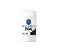 NIVEA - Stick Féminin Black & White Original - Déodorant Femme 72H Anti-Transpirant Aisselles - Protection 5-en-1 Anti-Traces & Anti-Irritations - Derma Active - Tous Types De Peaux - 50 ml