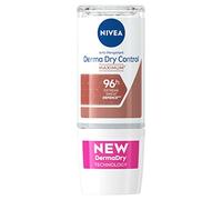 NIVEA Derma Control 96 h Déodorant bille (1 x 50 ml), Détranspirant contre la transpiration excessive, l’humidité et les odeurs, cliniquement approuvé, Déodorant femme à la formule brevetée
