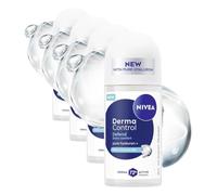 NIVEA Derma Control Defend Antisudorifique Femme 72h Bille Protection Acide Hyaluronique 50ml (Lot de 4)